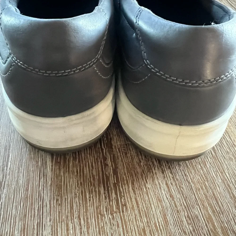 Gray Slip-On Men's Shoes Ecco size 46 (size men 12)